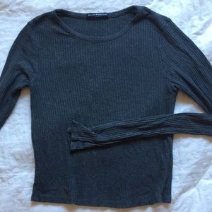 brandy melville grey long sleeve